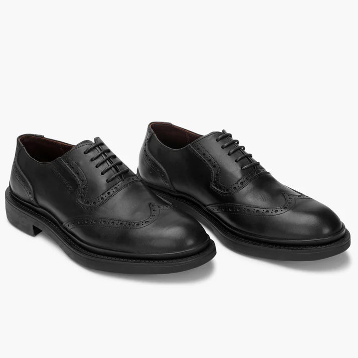 BROGUE OXFORD Black O200