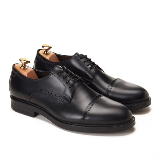 Derby Cap Toe Black AK25