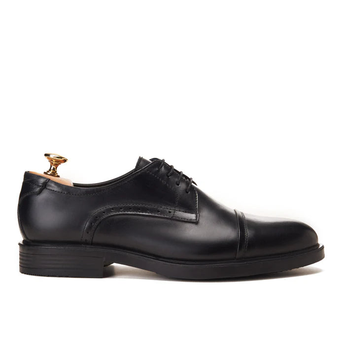Derby Cap Toe Black AK25