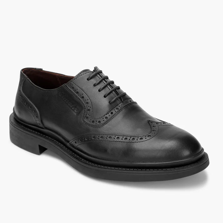 BROGUE OXFORD Black O200