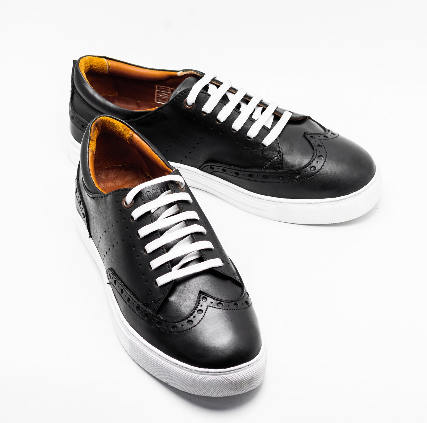 Brogue Sneaker Black M501