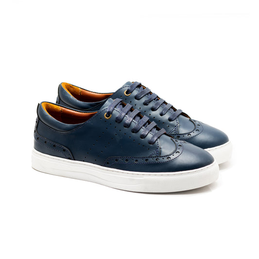 Brogue Sneaker NAVY M571