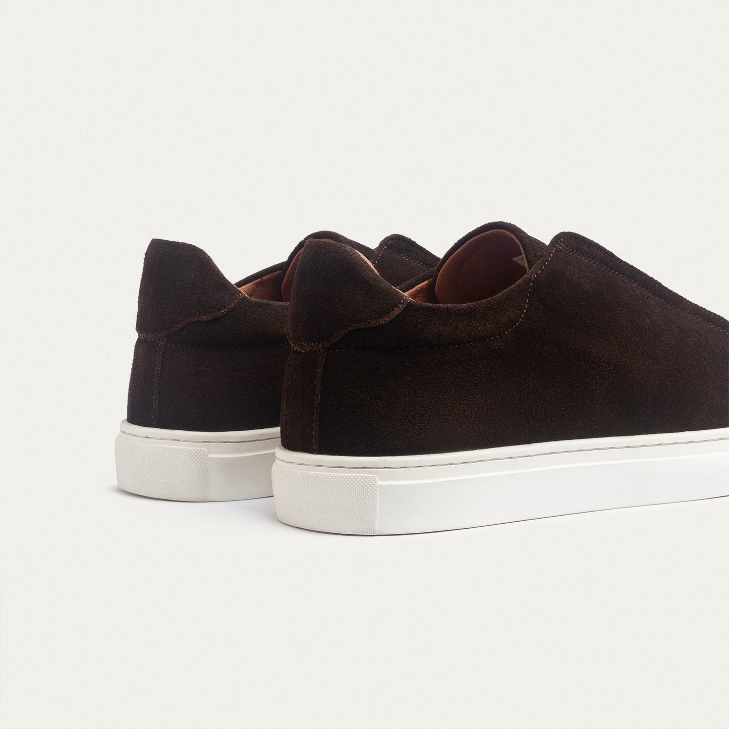 Laceless Sneaker Brown Suede M4050