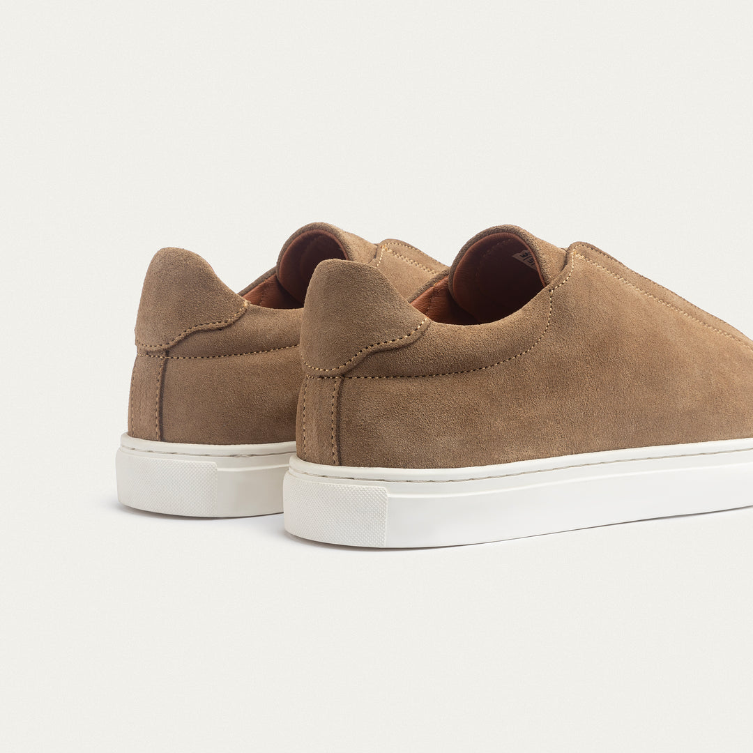 Laceless Sneaker Cafe Suede M4091