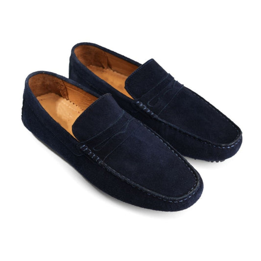 Driving loafer navy SL070