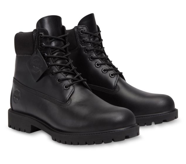 TIMBER BOOT Leather BLACK W601
