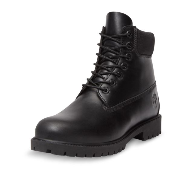 TIMBER BOOT Leather BLACK W601